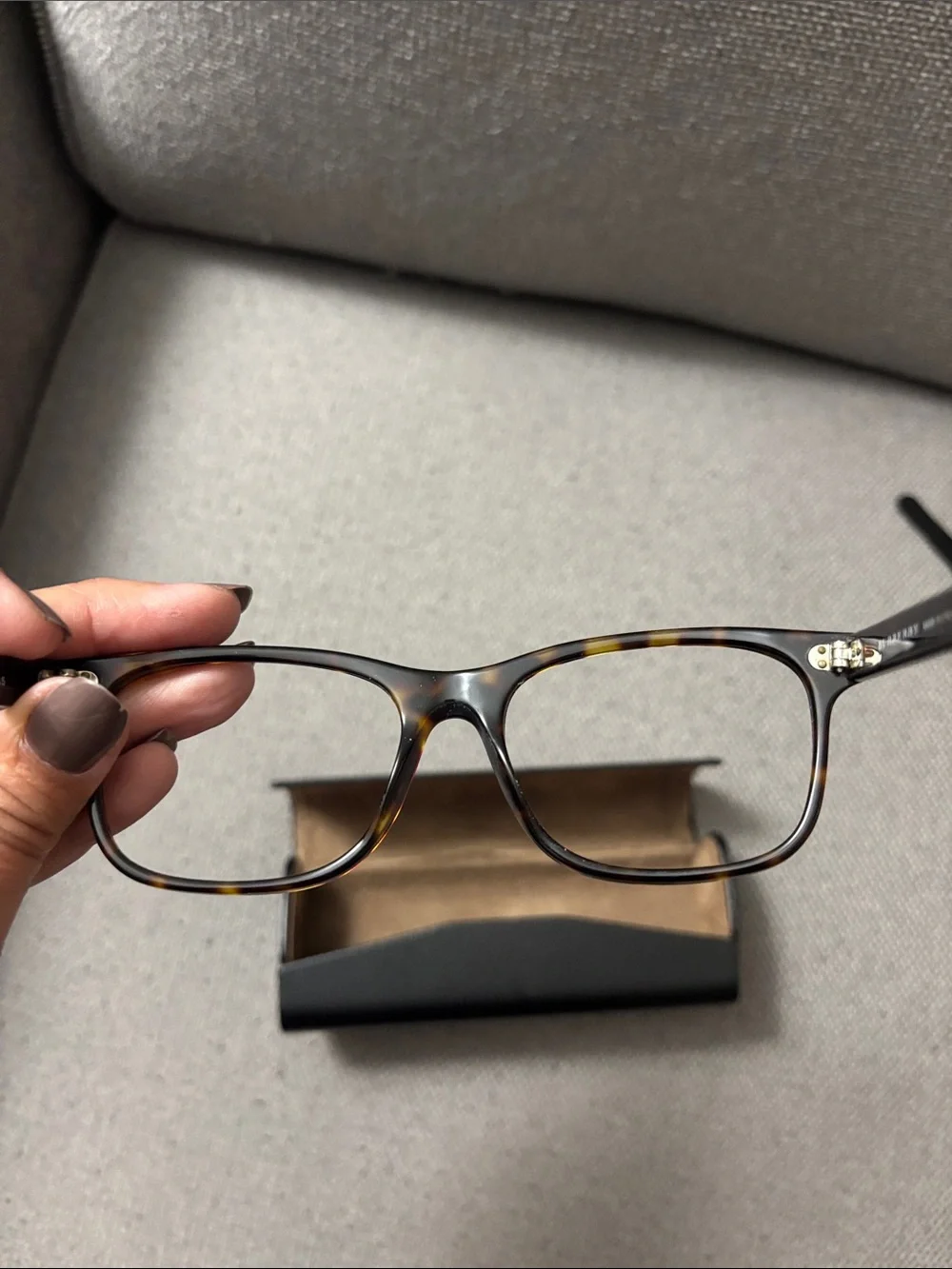 Burberry Tortoiseshell and Black Optical Frames